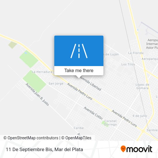 Mapa de 11 De Septiembre Bis