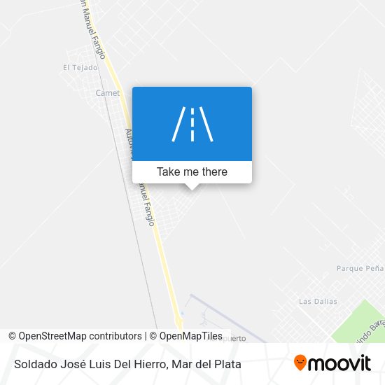 Mapa de Soldado José Luis Del Hierro