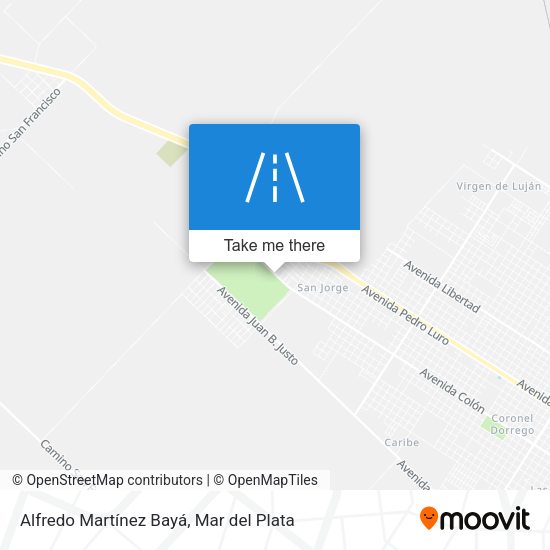 Alfredo Martínez Bayá map