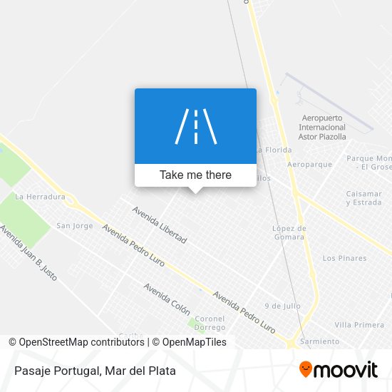 Pasaje Portugal map