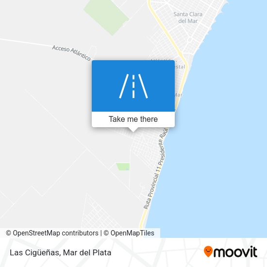 Las Cigüeñas map