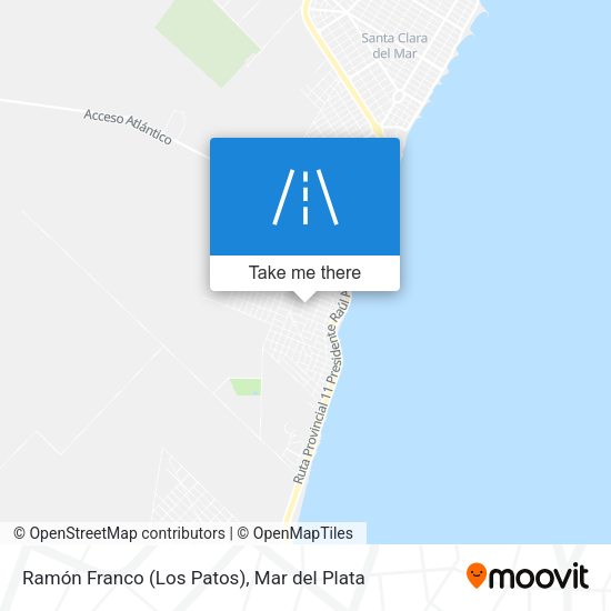 Ramón Franco (Los Patos) map