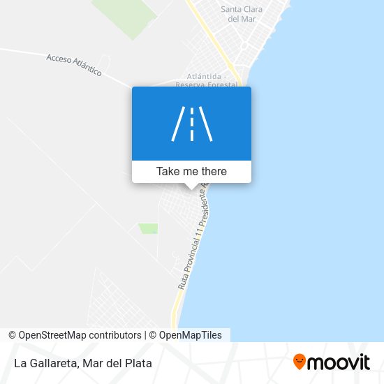 Mapa de La Gallareta