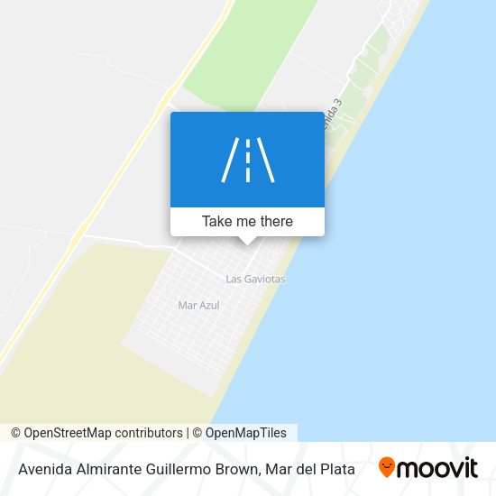 Avenida Almirante Guillermo Brown map