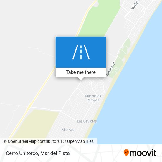 Cerro Unitorco map
