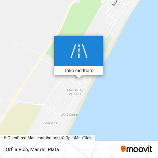 Mapa de Orfila Rico