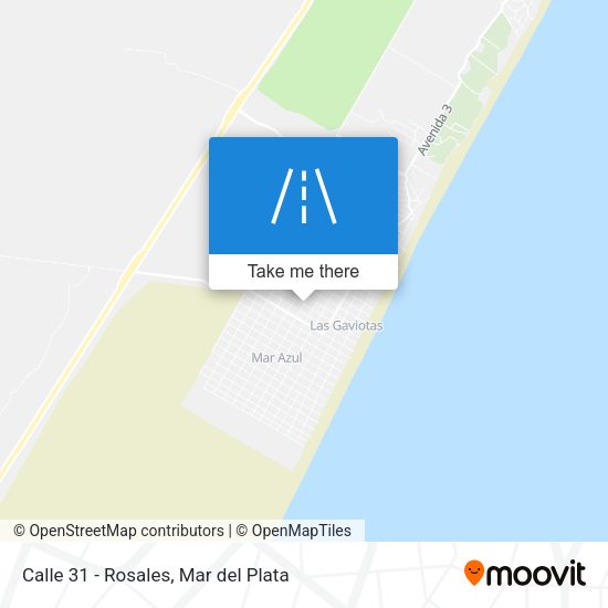 Mapa de Calle 31 - Rosales