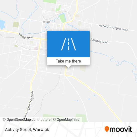 Activity Street map