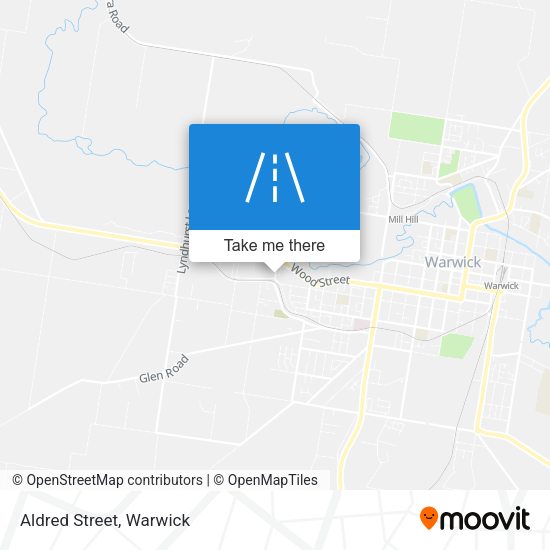 Aldred Street map