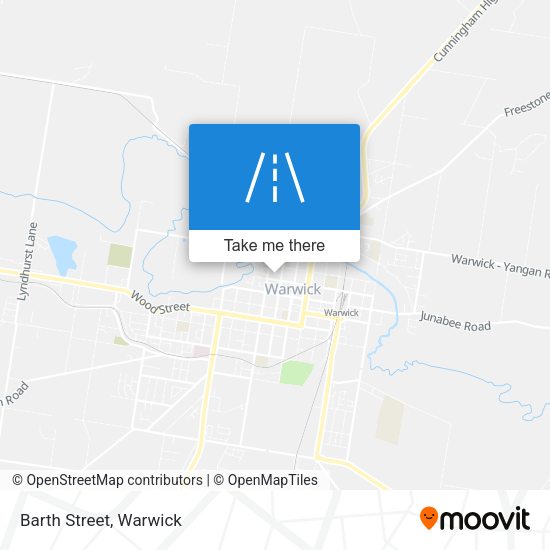Barth Street map