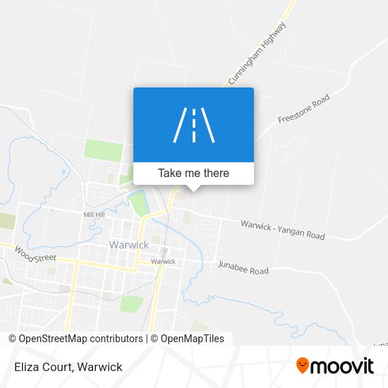 Eliza Court map
