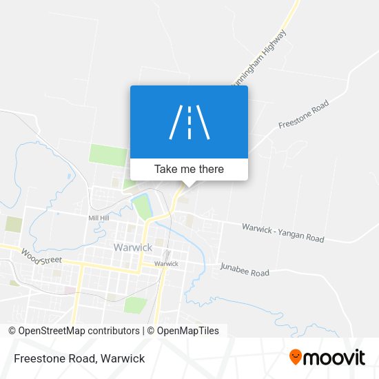 Freestone Road map