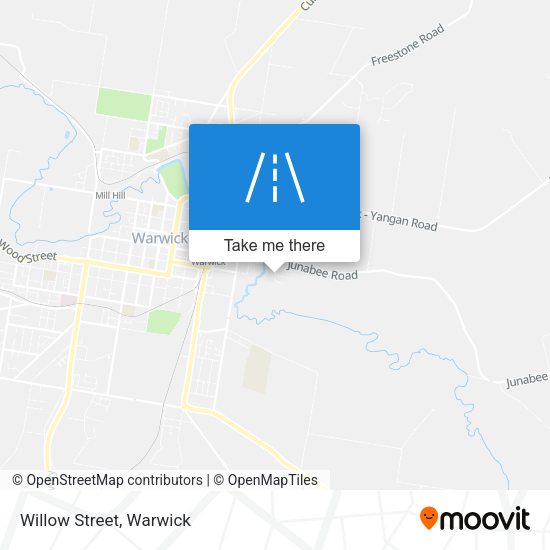 Willow Street map