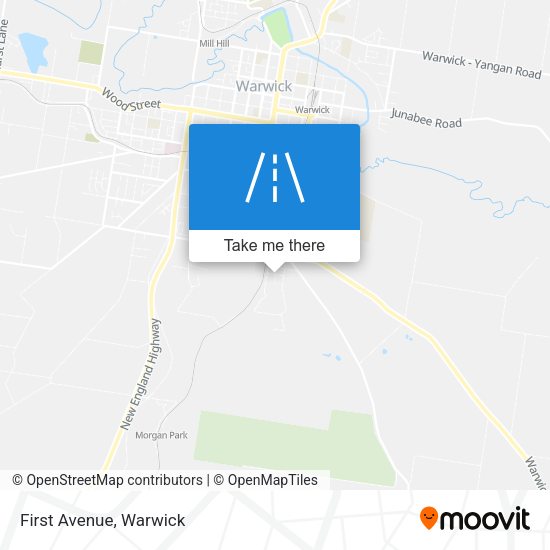 First Avenue map