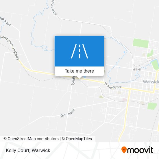 Kelly Court map