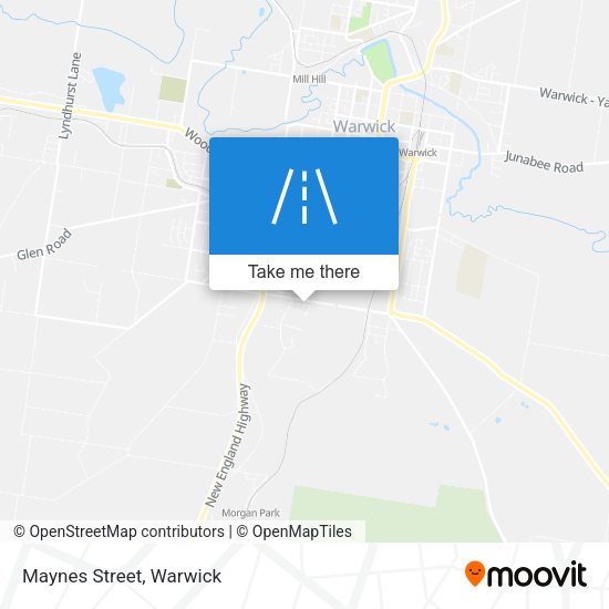 Maynes Street map