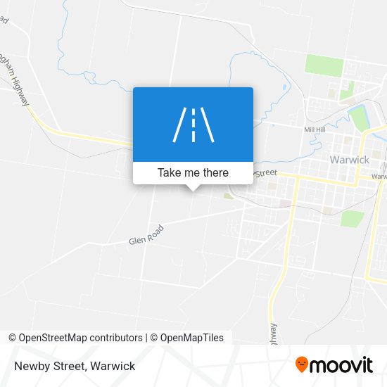 Newby Street map