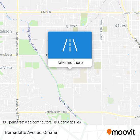 Mapa de Bernadette Avenue