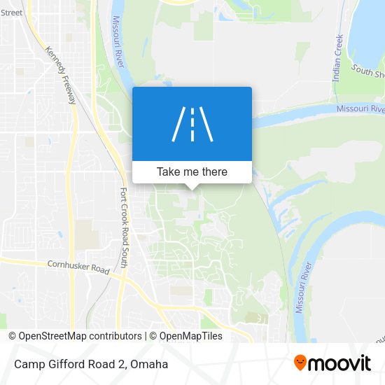 Mapa de Camp Gifford Road 2