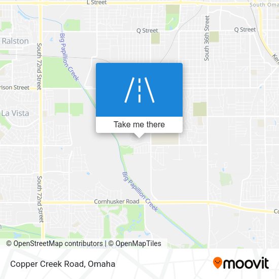 Mapa de Copper Creek Road