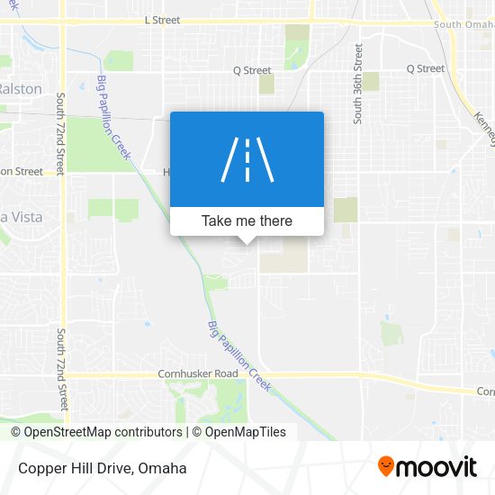 Mapa de Copper Hill Drive