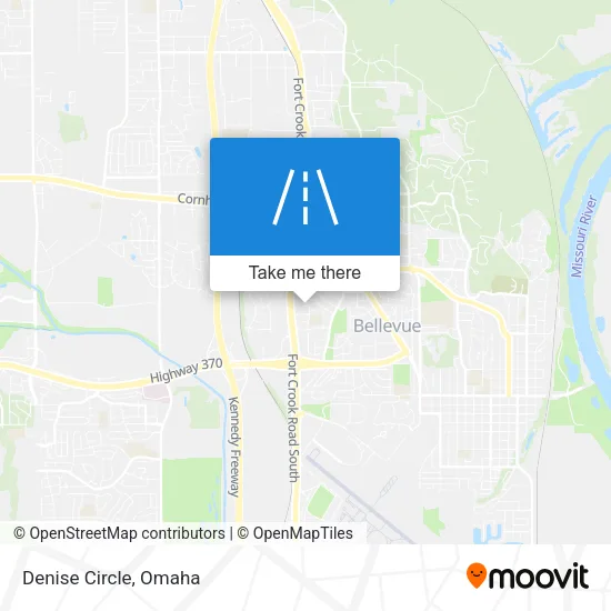 Denise Circle map