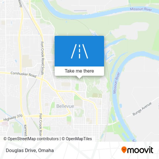 Douglas Drive map