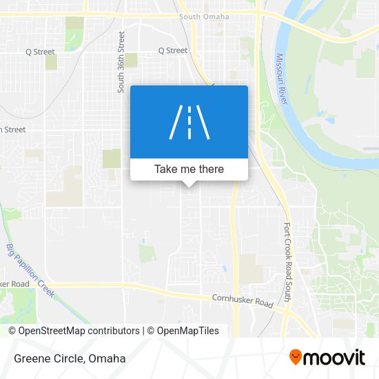 Mapa de Greene Circle