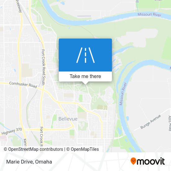 Mapa de Marie Drive