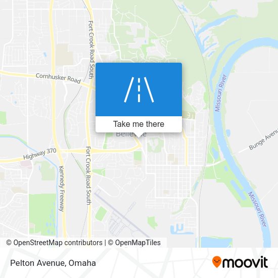 Mapa de Pelton Avenue