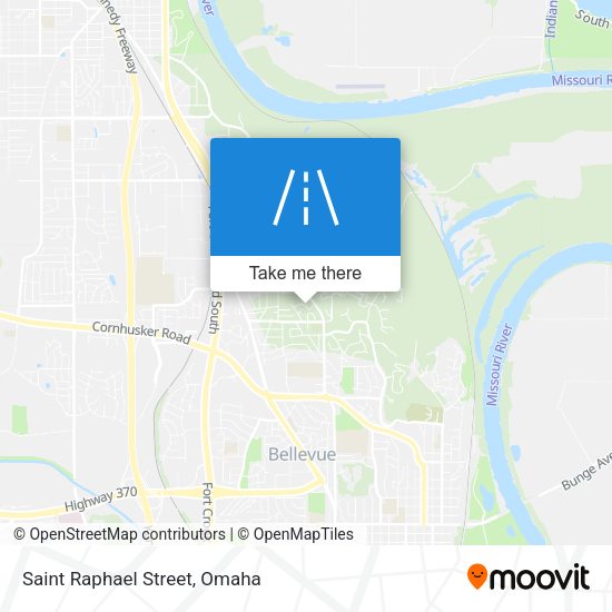 Saint Raphael Street map