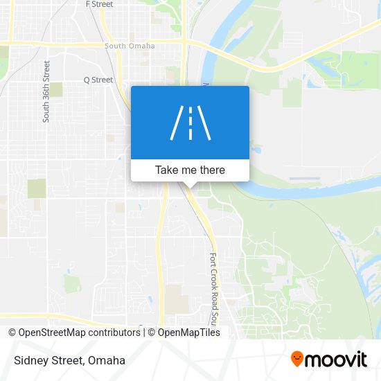 Mapa de Sidney Street
