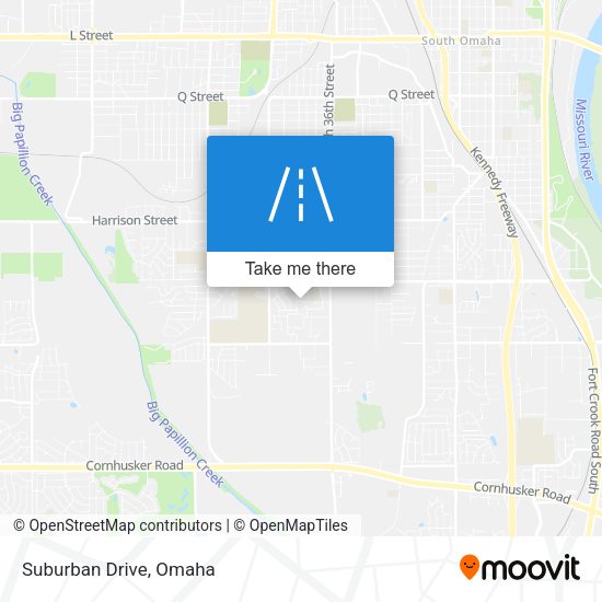 Mapa de Suburban Drive