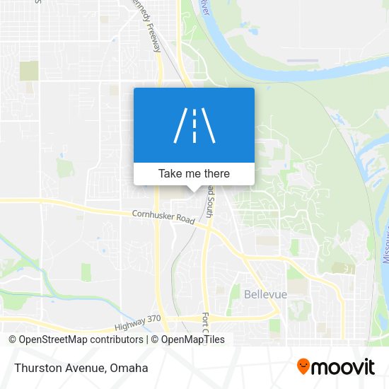 Mapa de Thurston Avenue