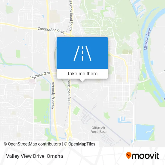 Valley View Drive map
