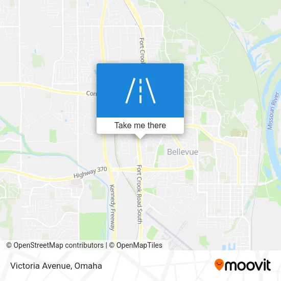 Victoria Avenue map