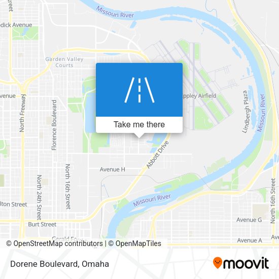 Mapa de Dorene Boulevard
