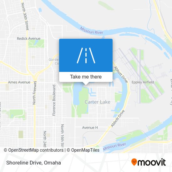 Mapa de Shoreline Drive