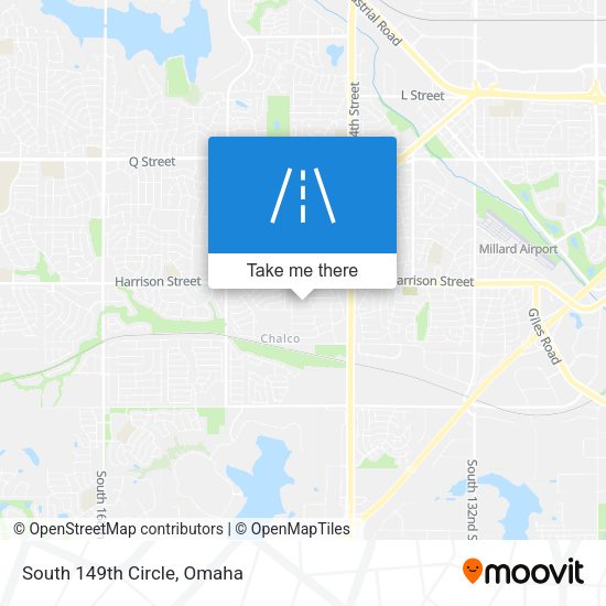 Mapa de South 149th Circle