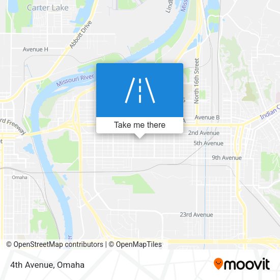 Mapa de 4th Avenue