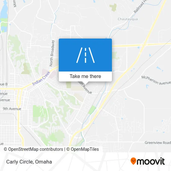 Carly Circle map