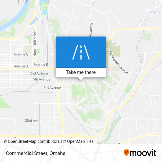 Mapa de Commercial Street