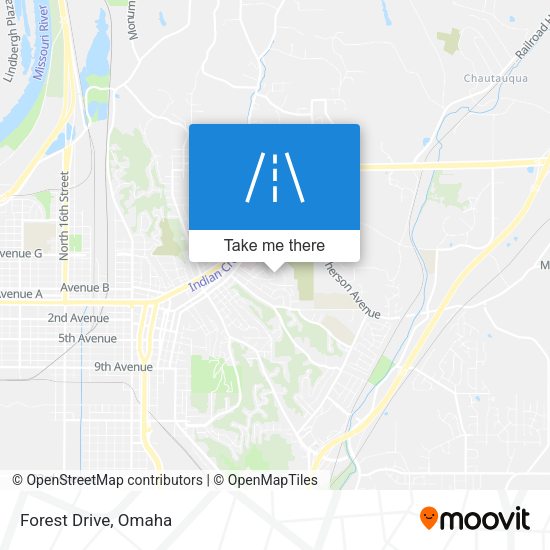 Mapa de Forest Drive