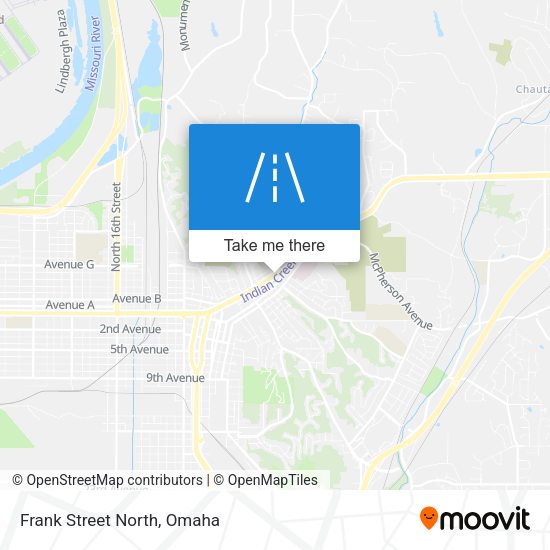 Mapa de Frank Street North