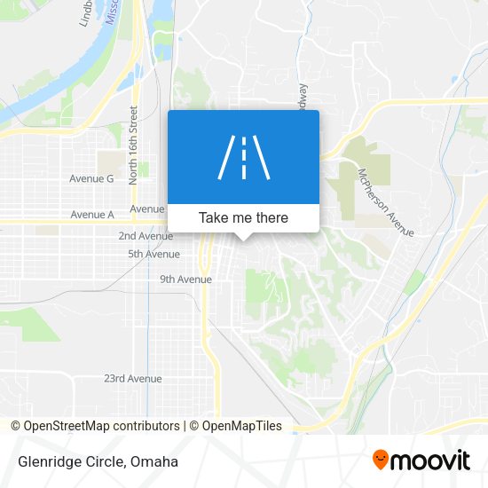 Glenridge Circle map