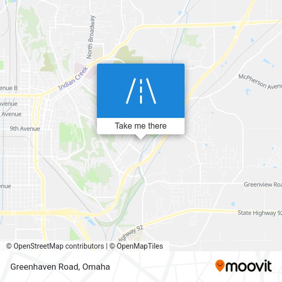 Mapa de Greenhaven Road