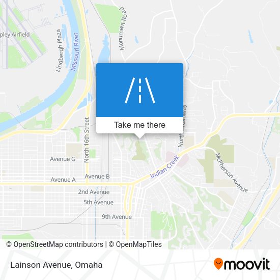Mapa de Lainson Avenue