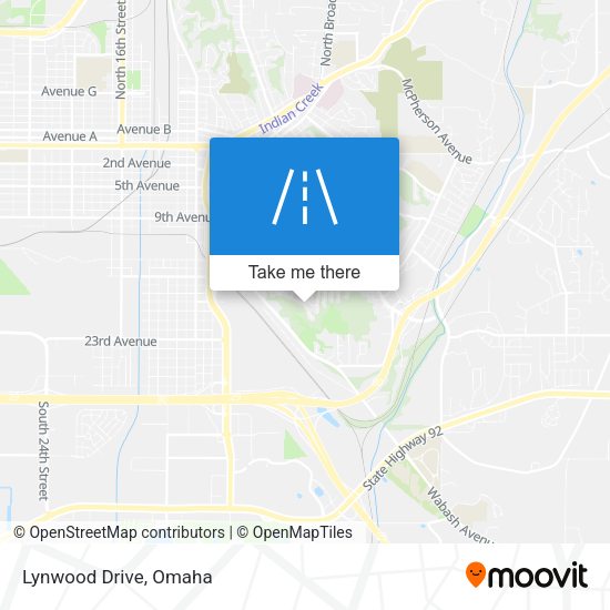Mapa de Lynwood Drive