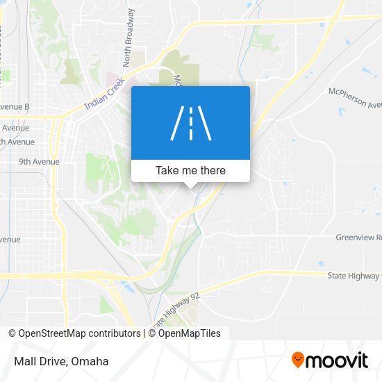 Mall Drive map