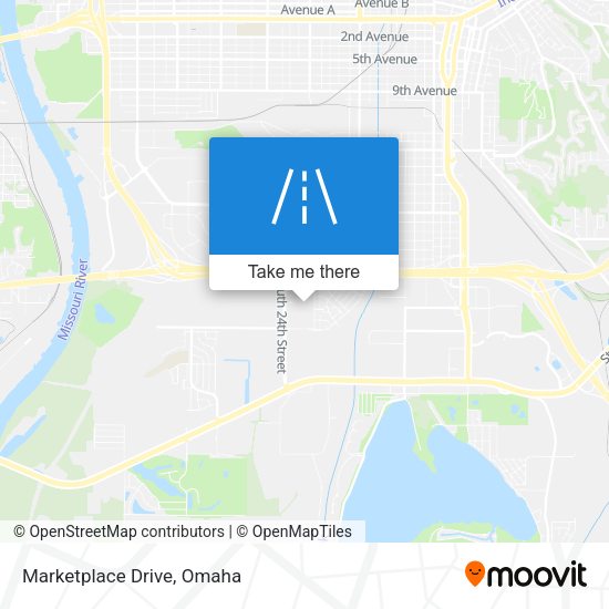 Mapa de Marketplace Drive